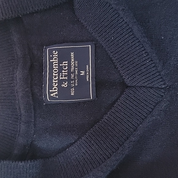 Abercrombie & Fitch V-Neck Sweater /M. - Picture 4 of 12